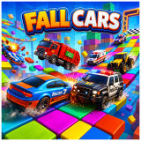 Fall Cars - Color Battle Arena