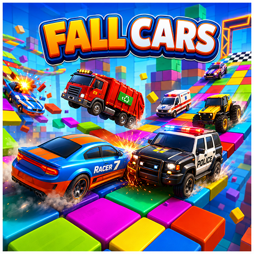 Fall Cars - Color Battle Arena — Free Online Game